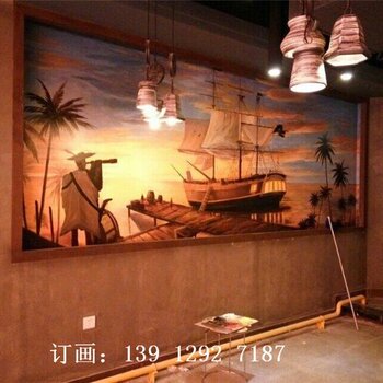 南京博物馆手绘壁画场景绘图美院毕业画师报价合理欢迎合作